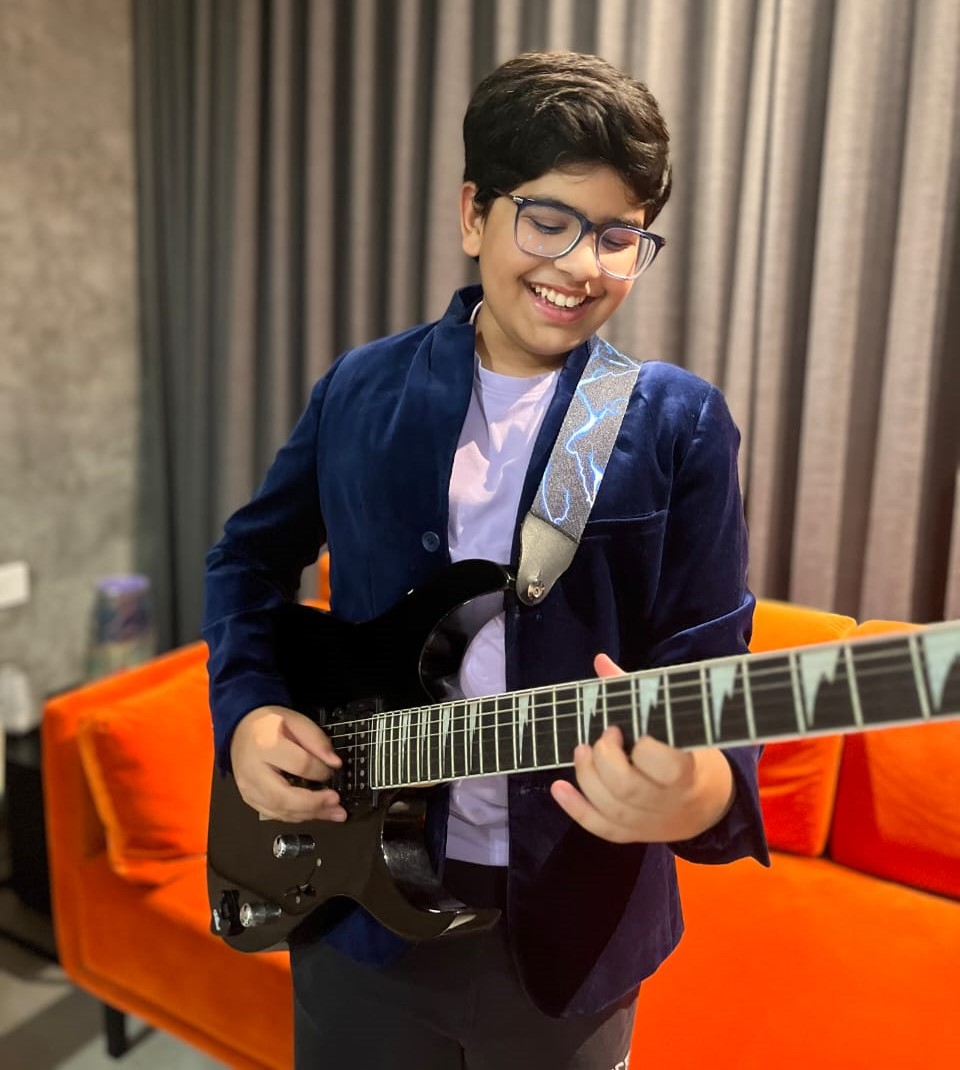 Aarav Bhargava Music Facilitator of Sur Saathi a Music Initiative in Mumbai